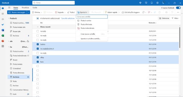 Outlook Windows