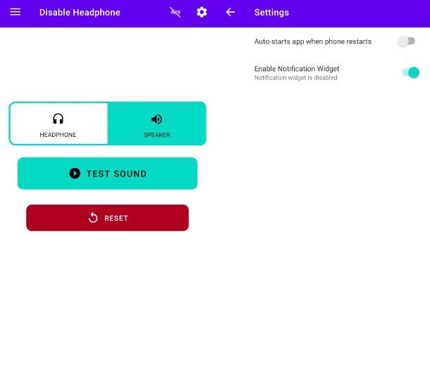 Disable Headphone – HDST Toggle
