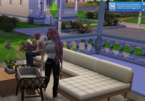 Culla omaggio The Sims 4