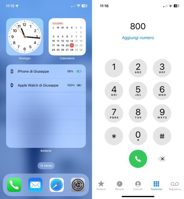Come chiamare numeri verdi da cellulare