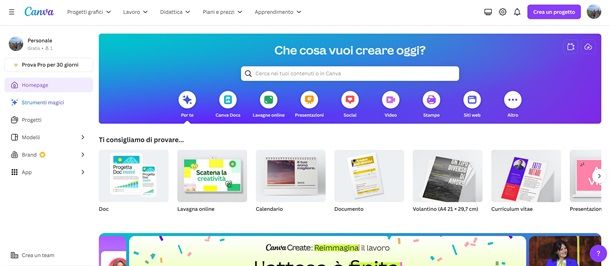 canva home