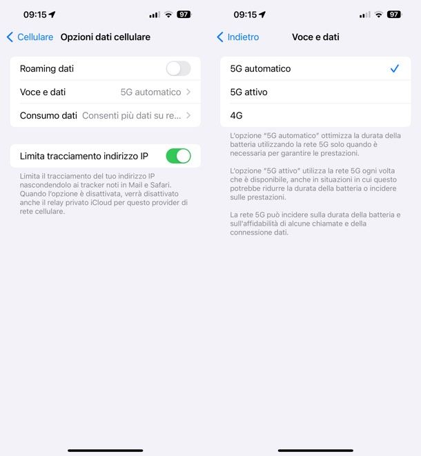 Reti 5G iPhone