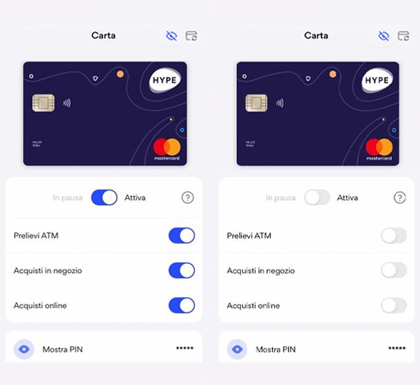 Come bloccare pagamenti automatici su HYPE