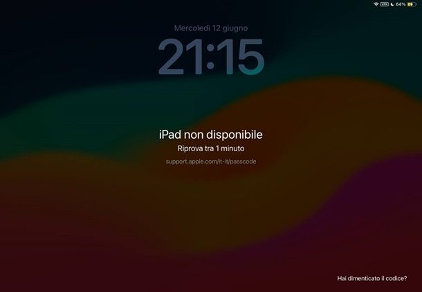 Come sbloccare iPad bloccato dal proprietario