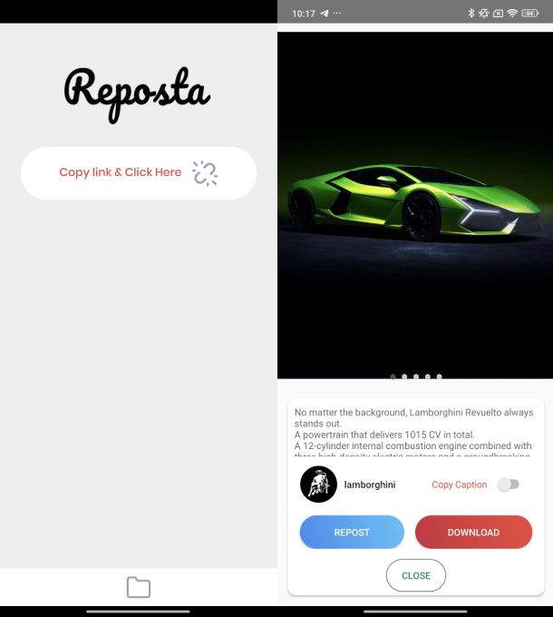 Reposta Android