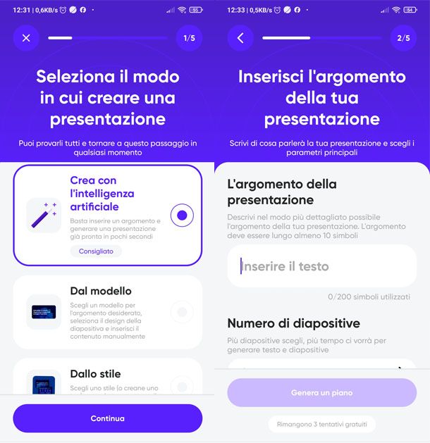Slidey per PowerPoint già fatti dall'intelligenza artificiale