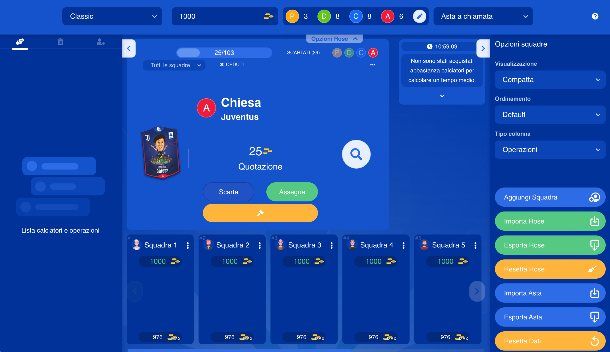 Come funziona l'asta di riparazione del fantacalcio