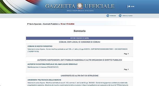 Gazzetta Ufficiale