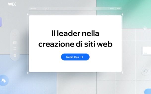 Creare sito Wix