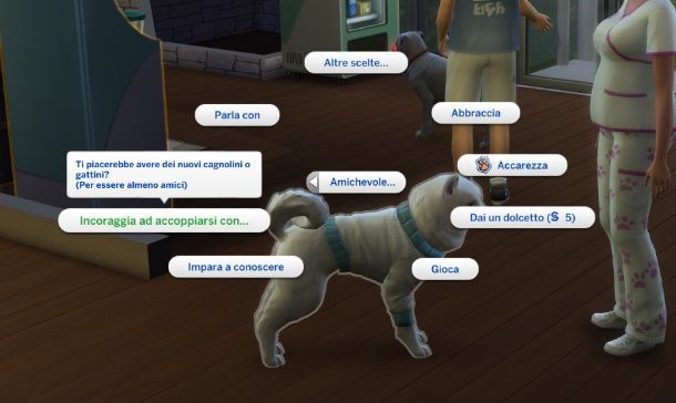 Far accoppiare cani su The sims 4