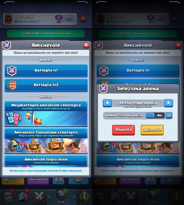 Come fare 2v2 su Clash Royale online