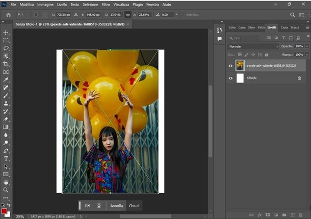 photoshop polaroid