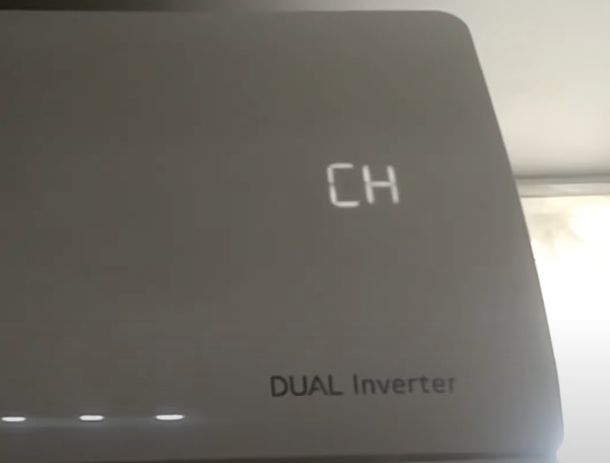 Codice errore ch05 del condizionatore LG