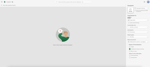Microsoft Excel Online A3