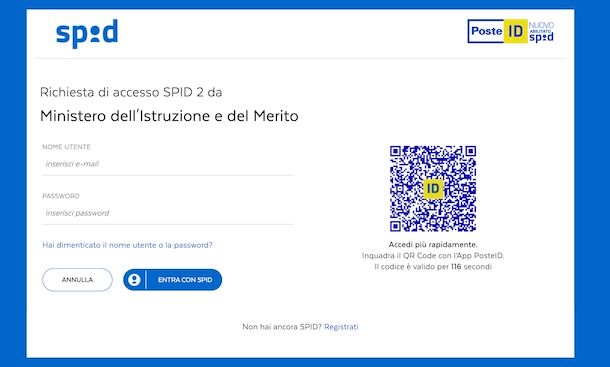 Accedere a Unica con SPID