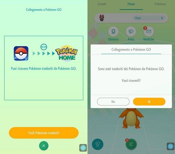 Come scambiare Pokémon HOME