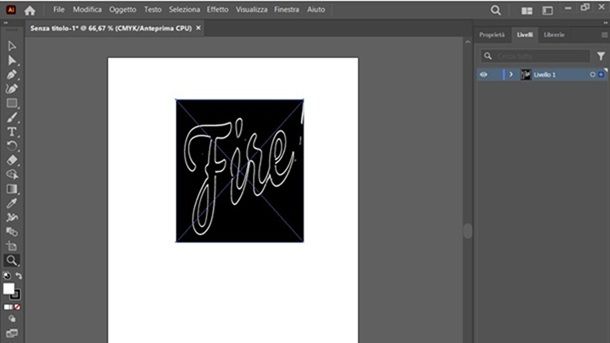 Come vettorializzare un'immagine con Illustrator