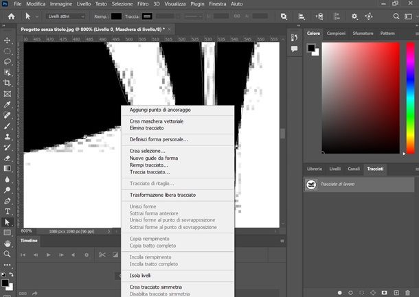 photoshop vettorializzare logo
