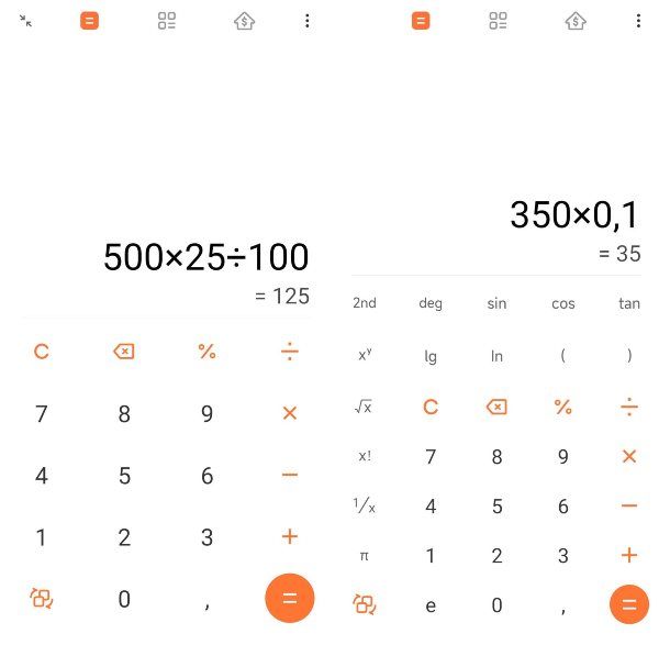 Calcolatrice Android