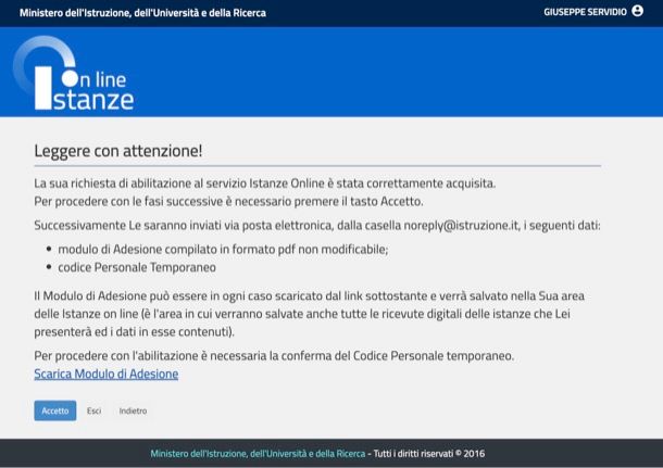Istanze OnLine