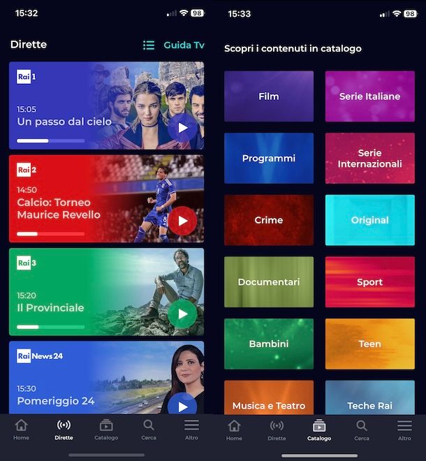 App RaiPlay