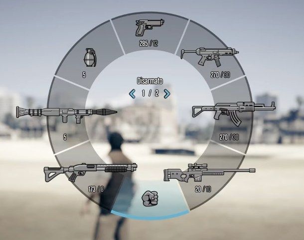 trucchi per avere tutte le armi su Gta 5