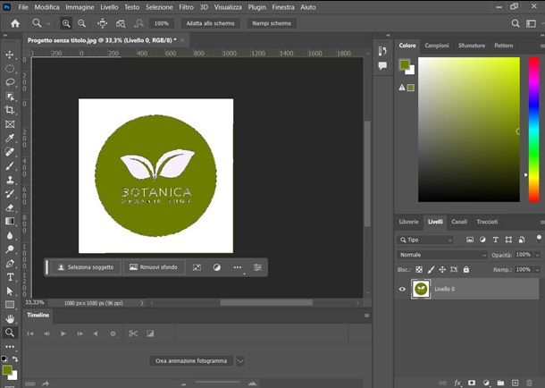 photoshop vettorializzare logo