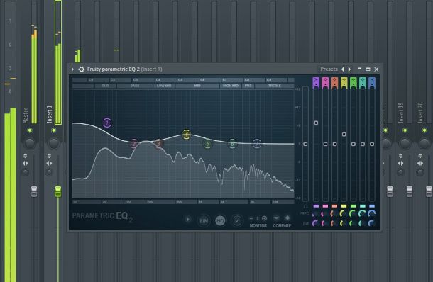 equalizzatore parametrico FL Studio