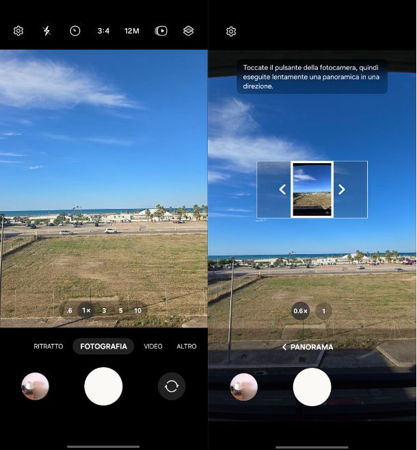 Come scattare foto panoramiche su Samsung