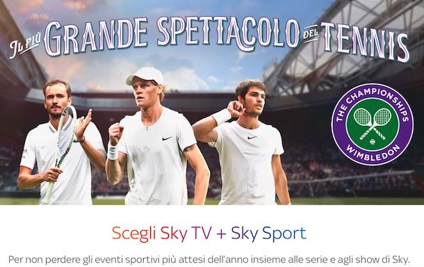 Wimbledon su Sky