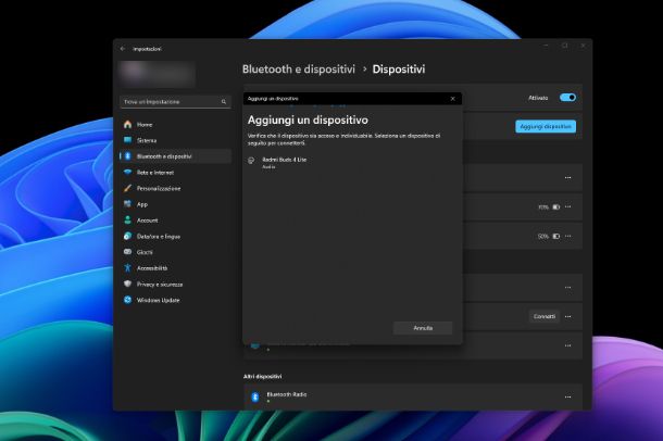 Come collegare Redmi Buds su PC Windows