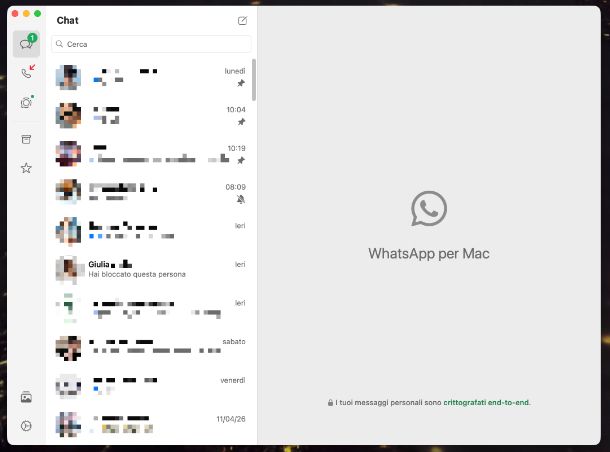 WhatsApp Mac