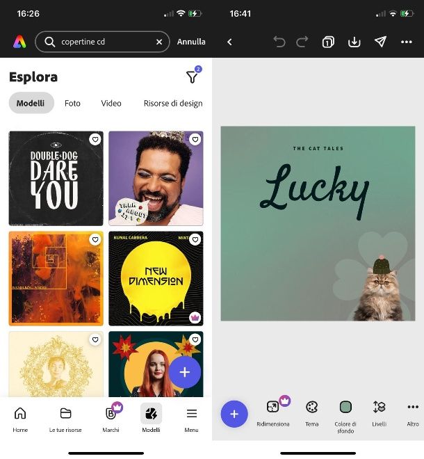 Adobe express app