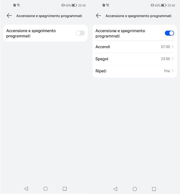 Come spegnere Huawei senza tasto