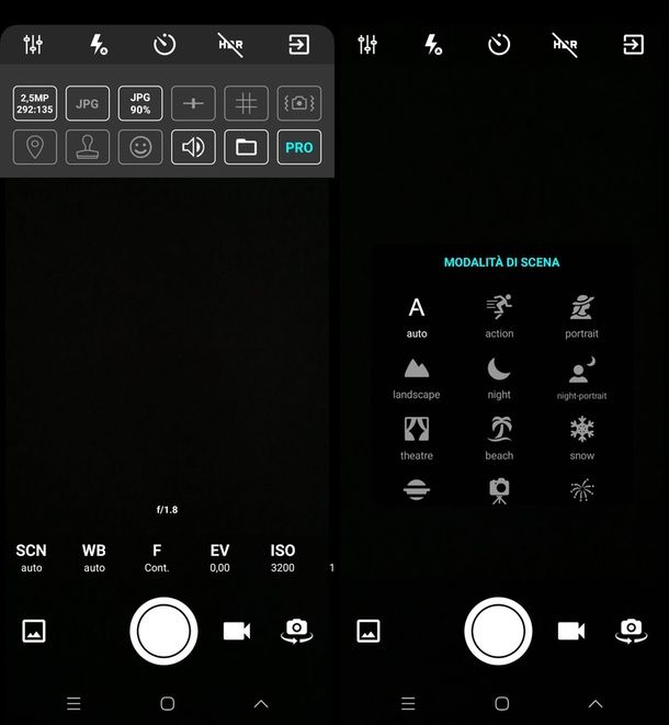 Procam x app Android