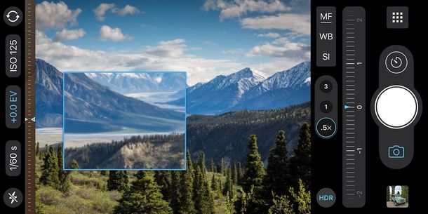 Procamera professionale Kamera app iOS
