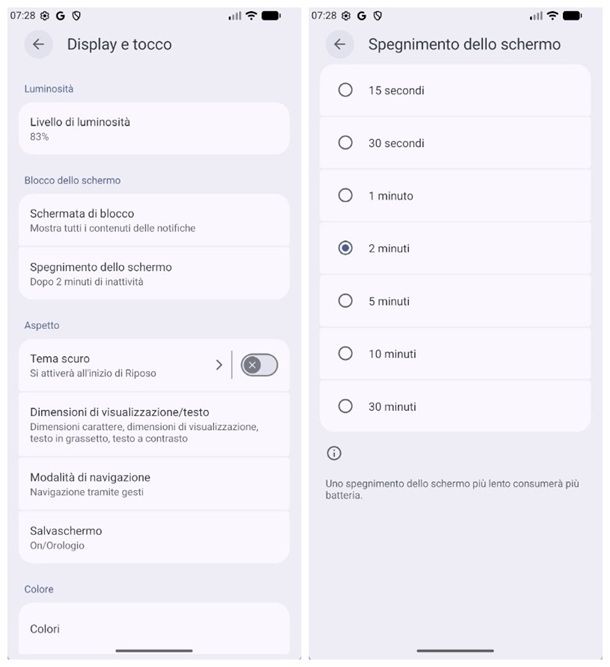 Come non far spegnere il telefono