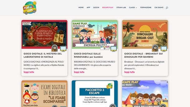 Escape room online gratis bambini PLAYandLEARN