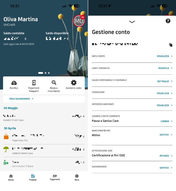 UniCredit app