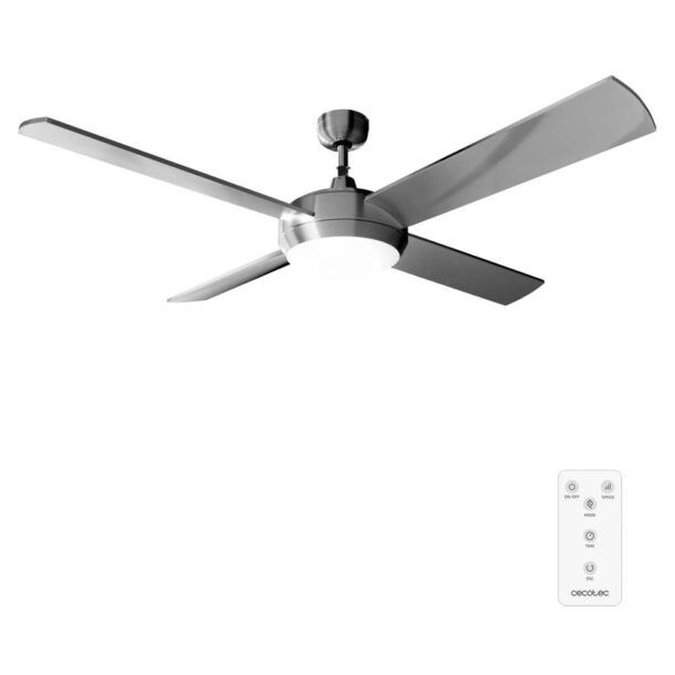 Ventilatore Da Soffitto Farelek Bali 107 Cm - Bianco, 3 Velocità, Luce E27, Stile Classico - Foto 6