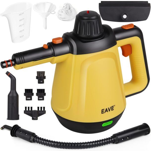H2O MOP® X5 scopa a vapore con testa Dualblast e pulitore a vapore
