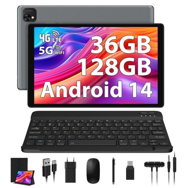 ECYASR Custodia con Tastiera Touch per Galaxy Tab S8 Ultra 14.6 Pollici