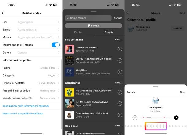 Aggiungere la musica su Instagram