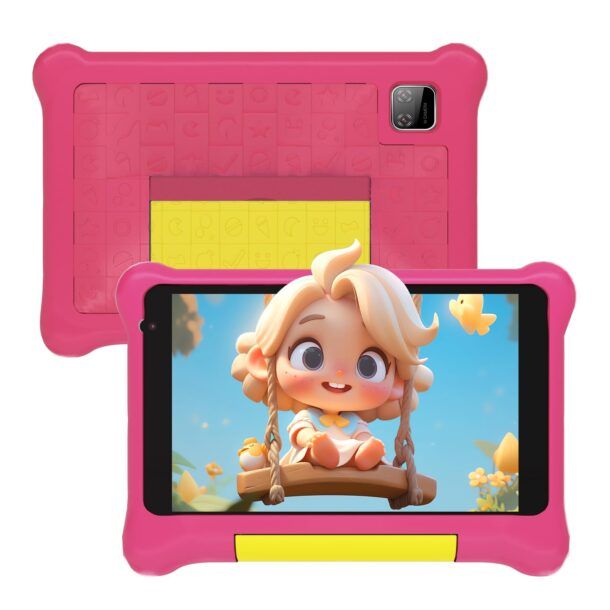 Tablet Per Bambini Da 10 Pollici Android 14: 8GB RAM, 64GB ROM, Custodia Antiurto E Controllo Genitori