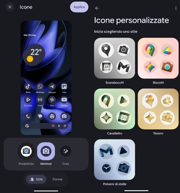 Icone gratis Android