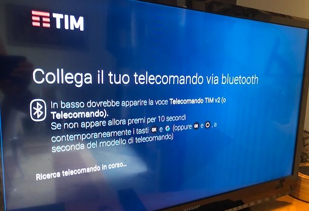 Come collegare TIMVISION