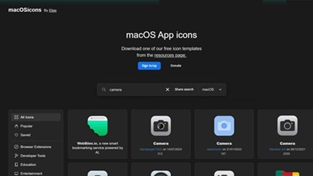 Icone gratis macOS