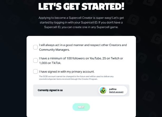 Inviare la candidatura a Supercell Creators