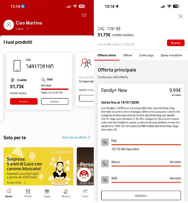 App My Vodafone