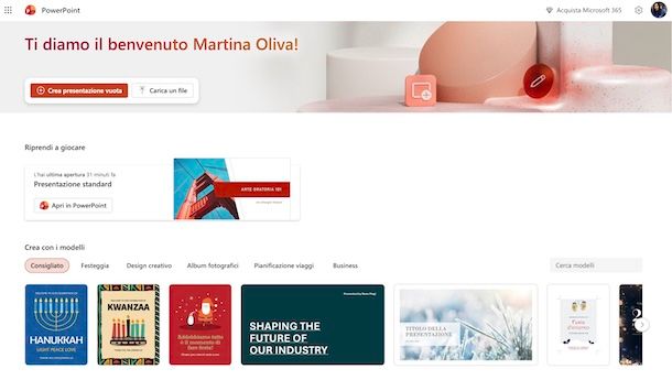PowerPoint online